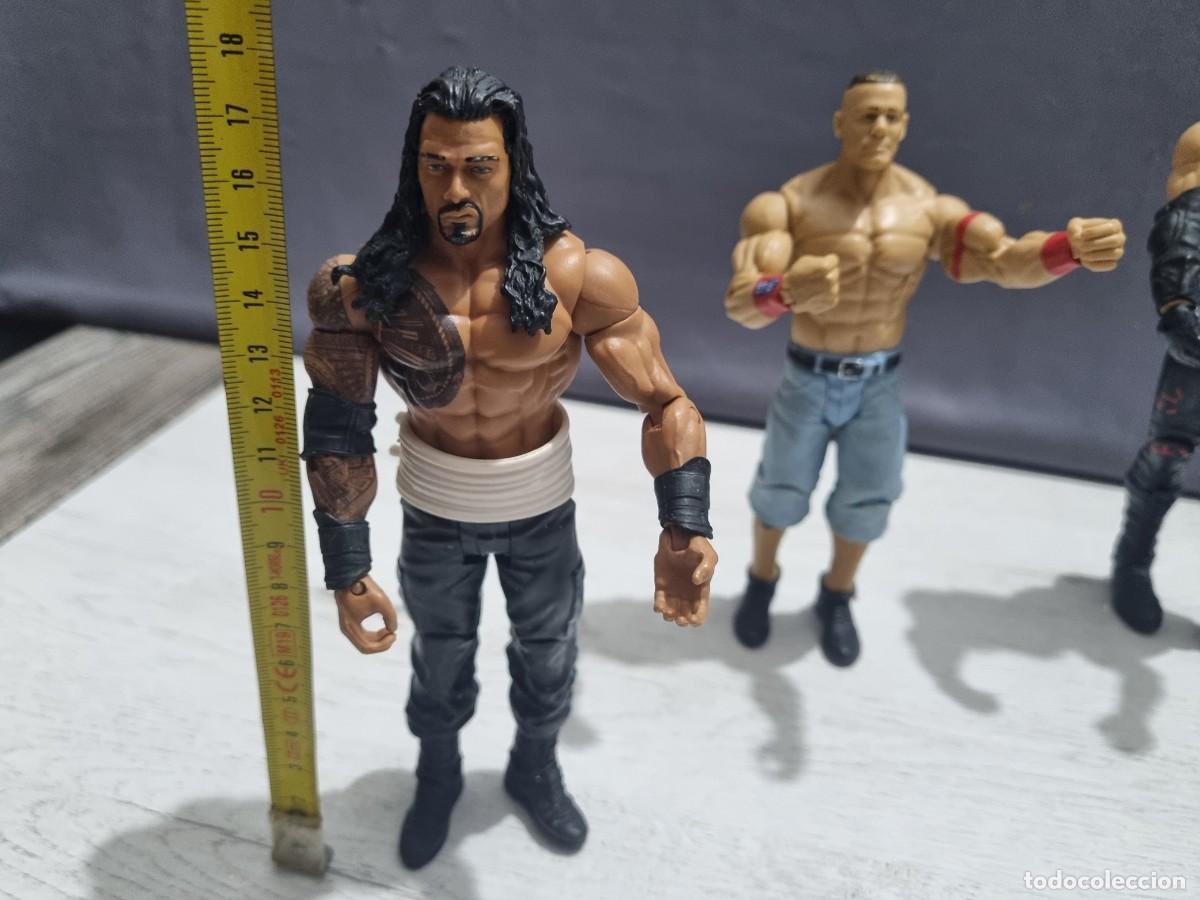 Figuras de acci&oacute;n: Lote de 5 luchadores WWE - Foto 7
