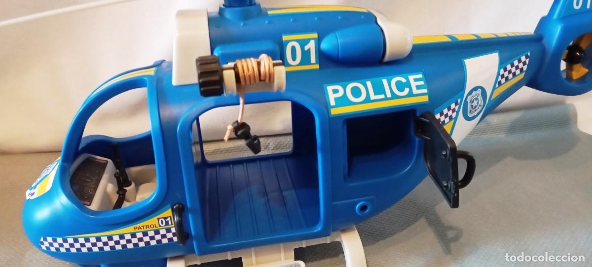 Figuras de acci&oacute;n: Helic&oacute;ptero de Polic&iacute;a Pinypon Action - Foto 4