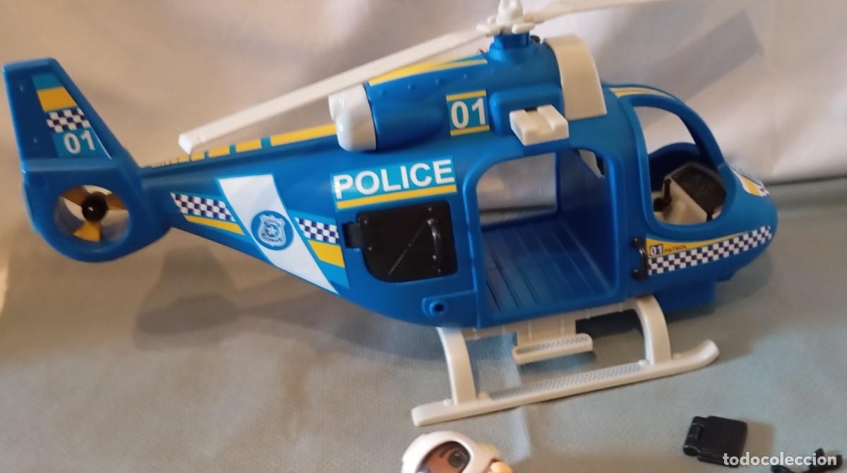 Figuras de acci&oacute;n: Helic&oacute;ptero de Polic&iacute;a Pinypon Action - Foto 8