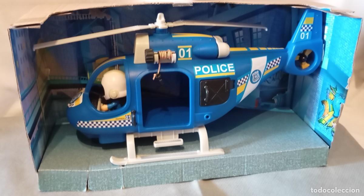 Figuras de acci&oacute;n: Helic&oacute;ptero de Polic&iacute;a Pinypon Action - Foto 9