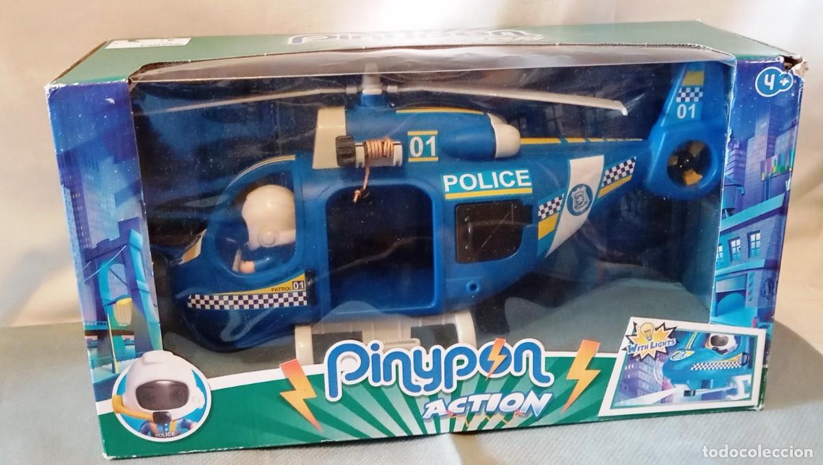 Figuras de acci&oacute;n: Helic&oacute;ptero de Polic&iacute;a Pinypon Action - Foto 10