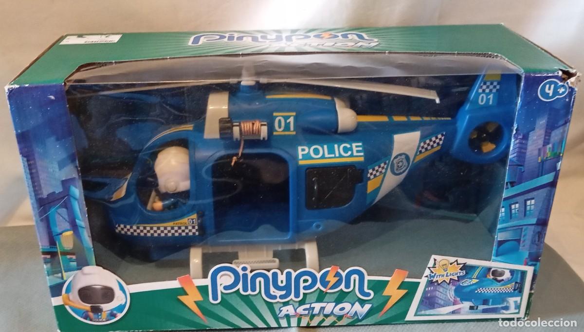Figuras de acci&oacute;n: Helic&oacute;ptero de Polic&iacute;a Pinypon Action - Foto 11