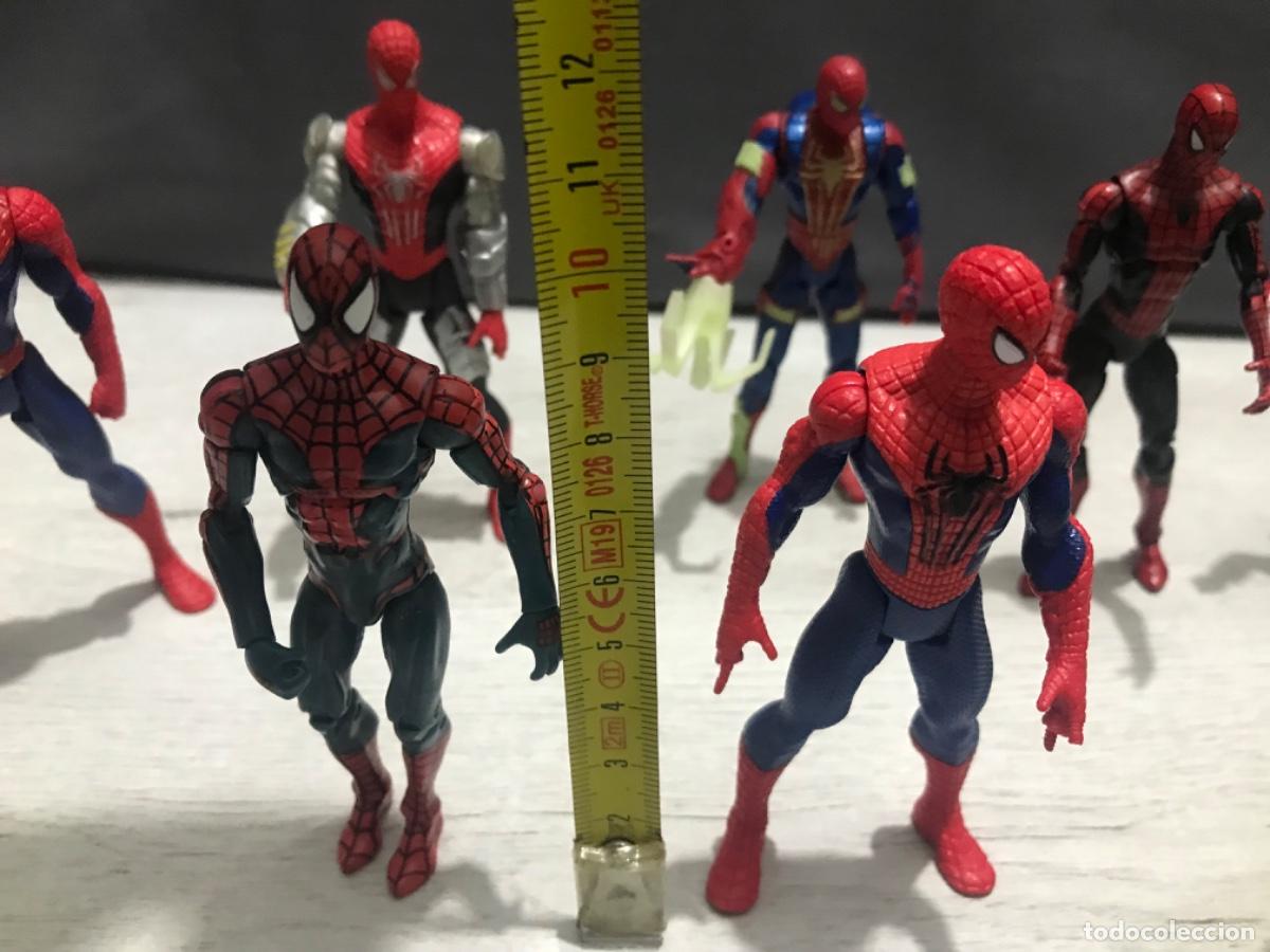 Figuras de acci&oacute;n: Lote 10 figuras de Spiderman - Foto 10
