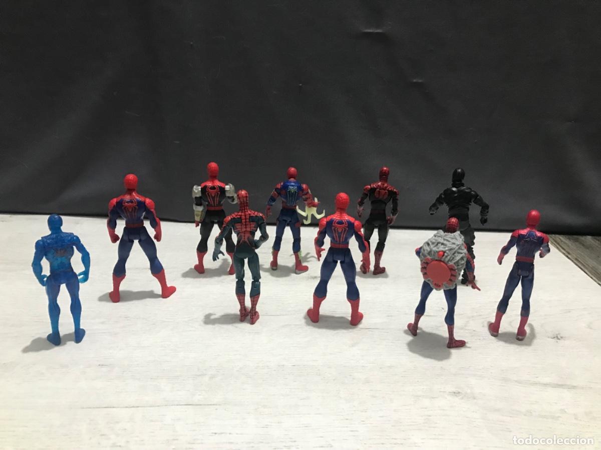 Figuras de acci&oacute;n: Lote 10 figuras de Spiderman - Foto 11