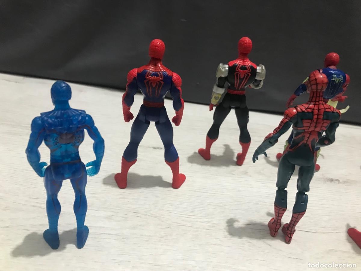 Figuras de acci&oacute;n: Lote 10 figuras de Spiderman - Foto 12