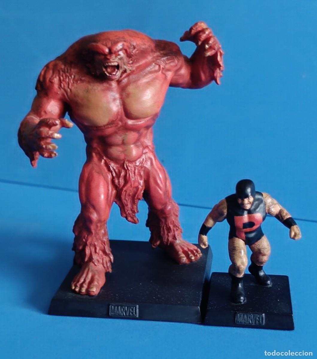 Figuras de acci&oacute;n: Marvel figuras Eaglemoss - sasquatch y puck - alpha flight - Foto 1