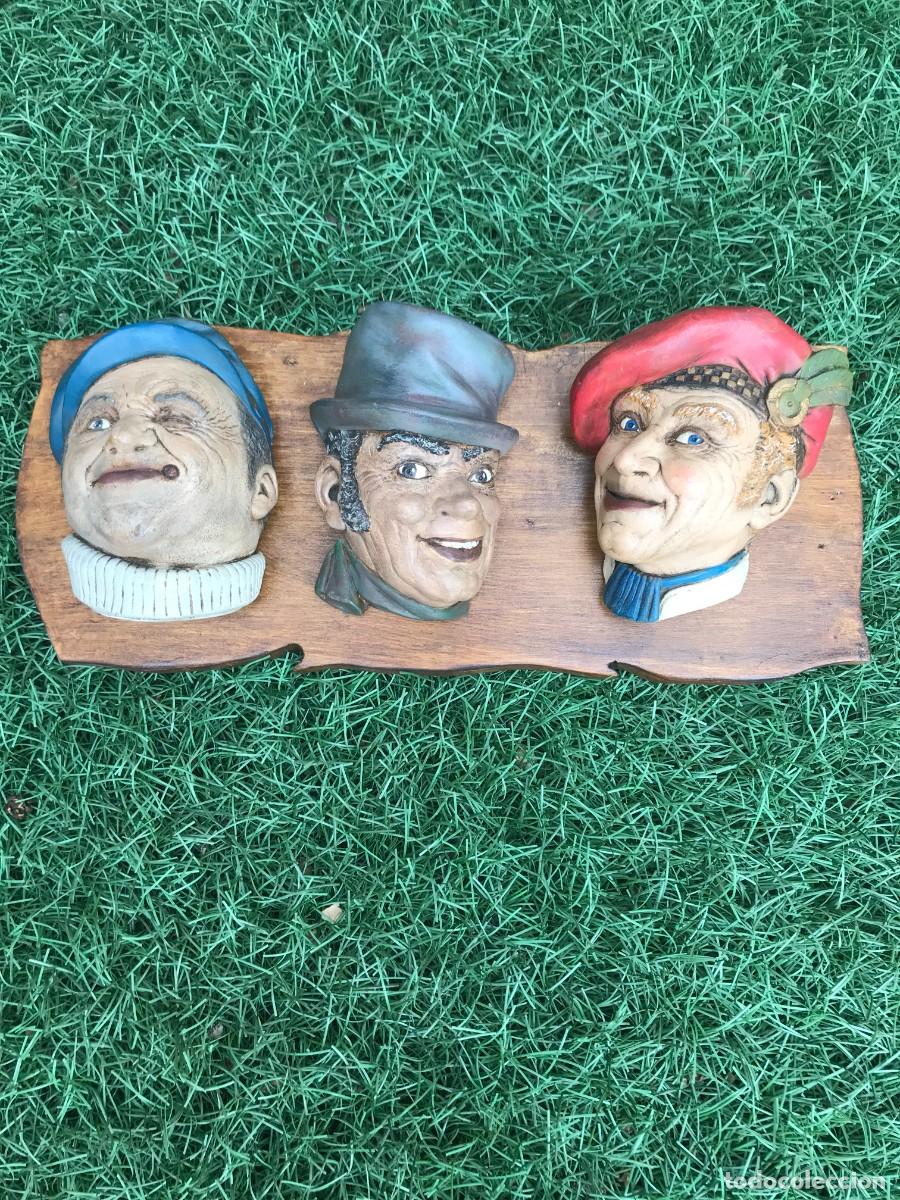 Figuras de acci&oacute;n: Figuras de caras MOROS y CRISTIANOS - Foto 1