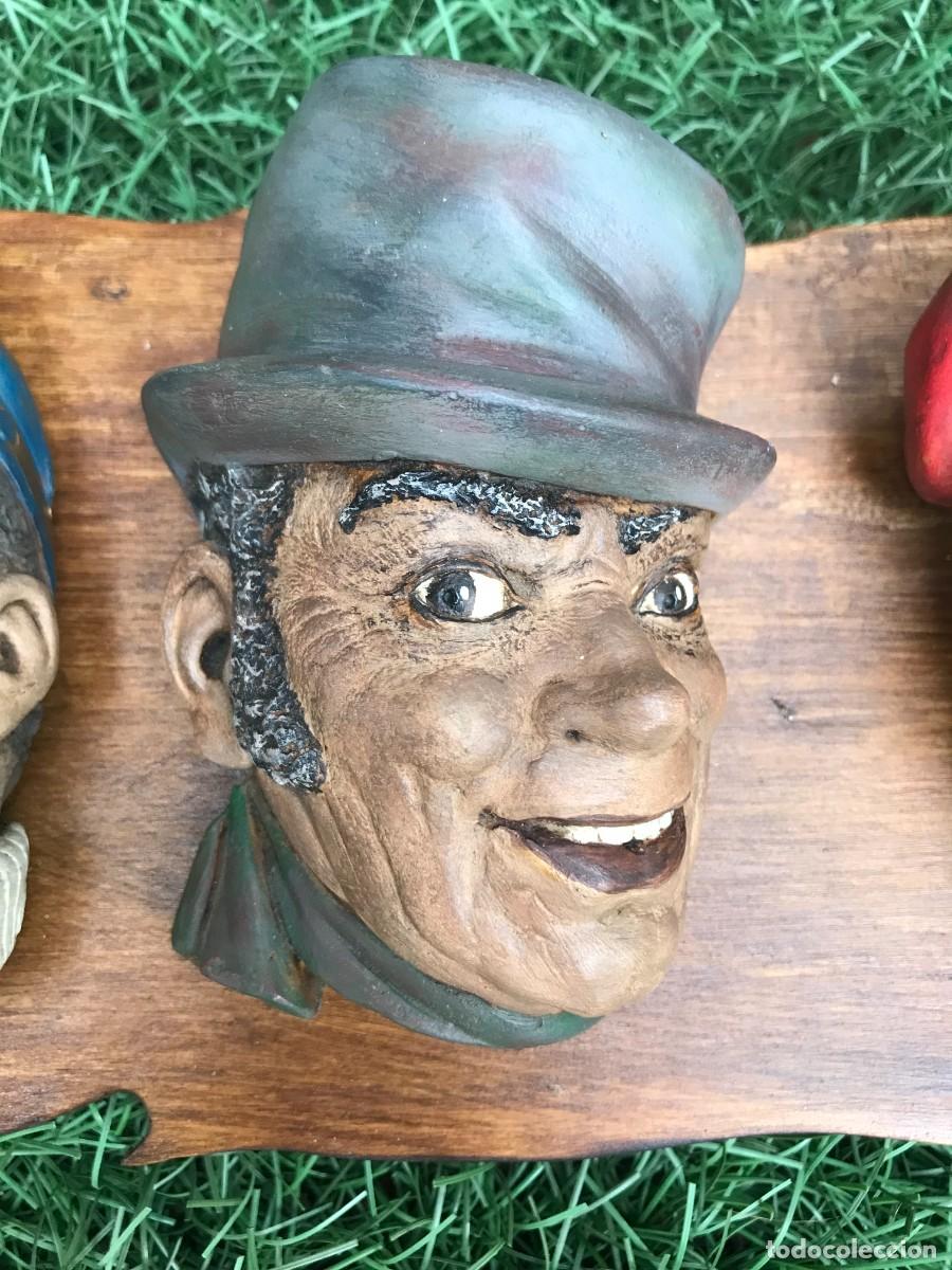 Figuras de acci&oacute;n: Figuras de caras MOROS y CRISTIANOS - Foto 3