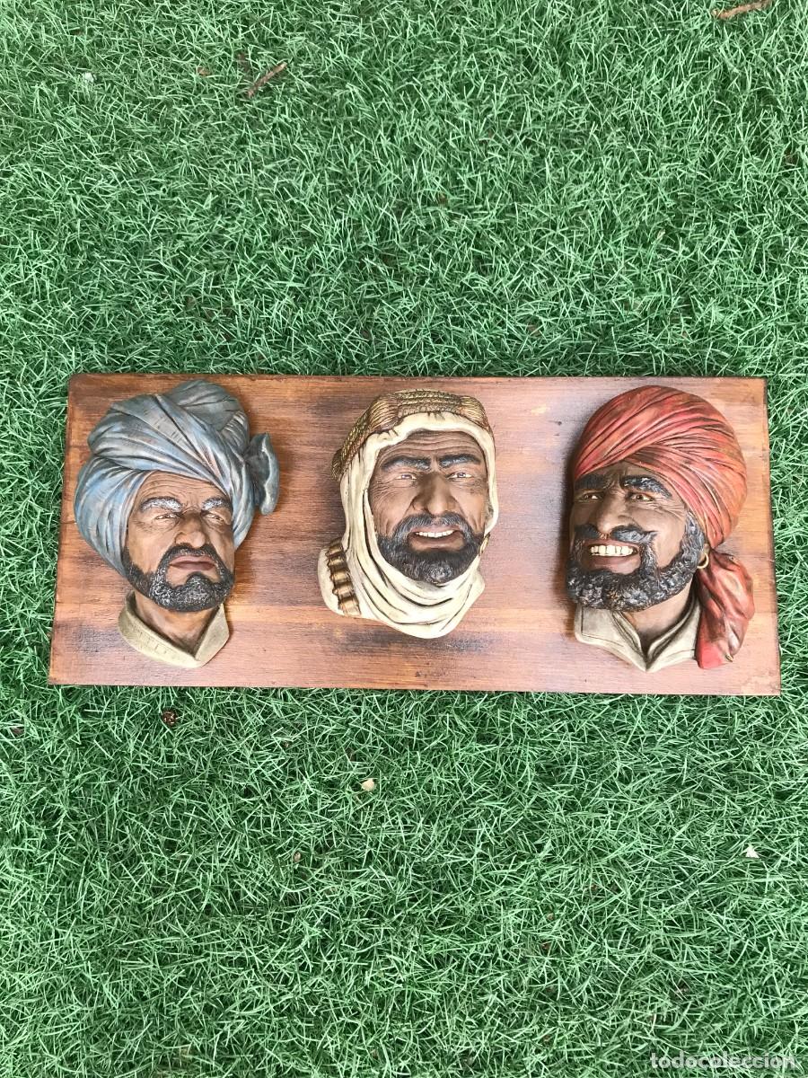 Figuras de acci&oacute;n: Figuras de caras MOROS y CRISTIANOS - Foto 5