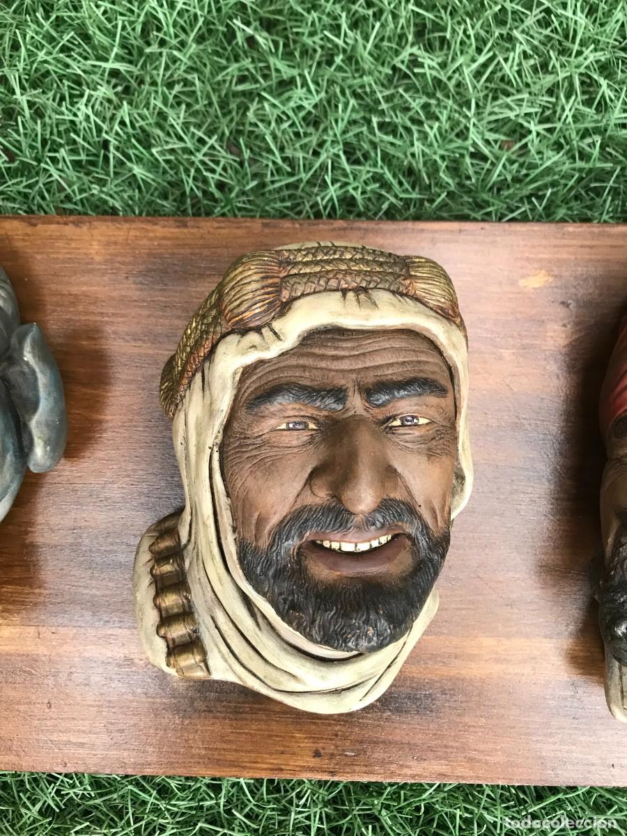 Figuras de acci&oacute;n: Figuras de caras MOROS y CRISTIANOS - Foto 8