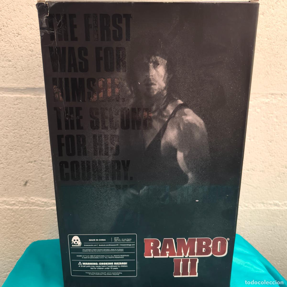 Figuras de acci&oacute;n: FIGURA RAMBO III John Rambo Three Zero THREEZERO SCALA 1/6 - Foto 2