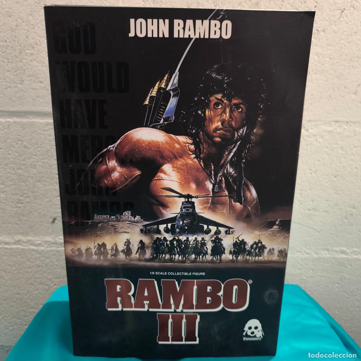 Figuras de acci&oacute;n: FIGURA RAMBO III John Rambo Three Zero THREEZERO SCALA 1/6 - Foto 1