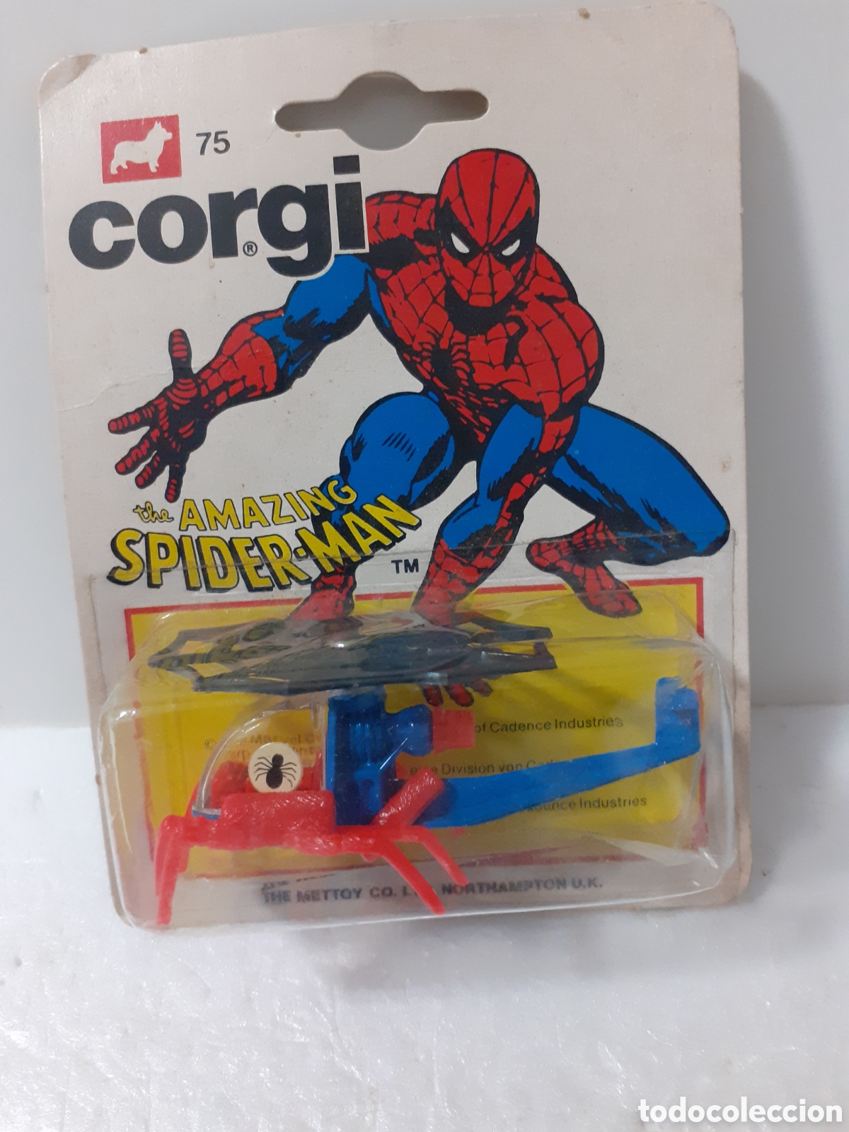 Figuras de acci&oacute;n: CORGI HELICOPTERO SPIDERMAN EN BLISTER - Foto 1