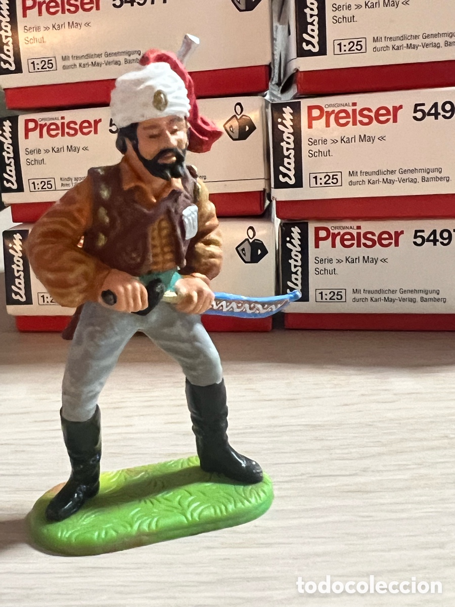 Figuras de acci&oacute;n: Preiser 54977. Aventurero. Ambiente Oriente . - Foto 5