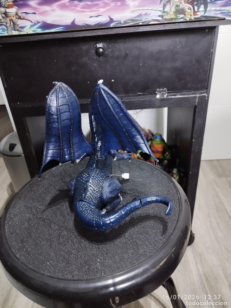 Figuras de acci&oacute;n: Figura Drag&oacute;n Azul Disney - Foto 4