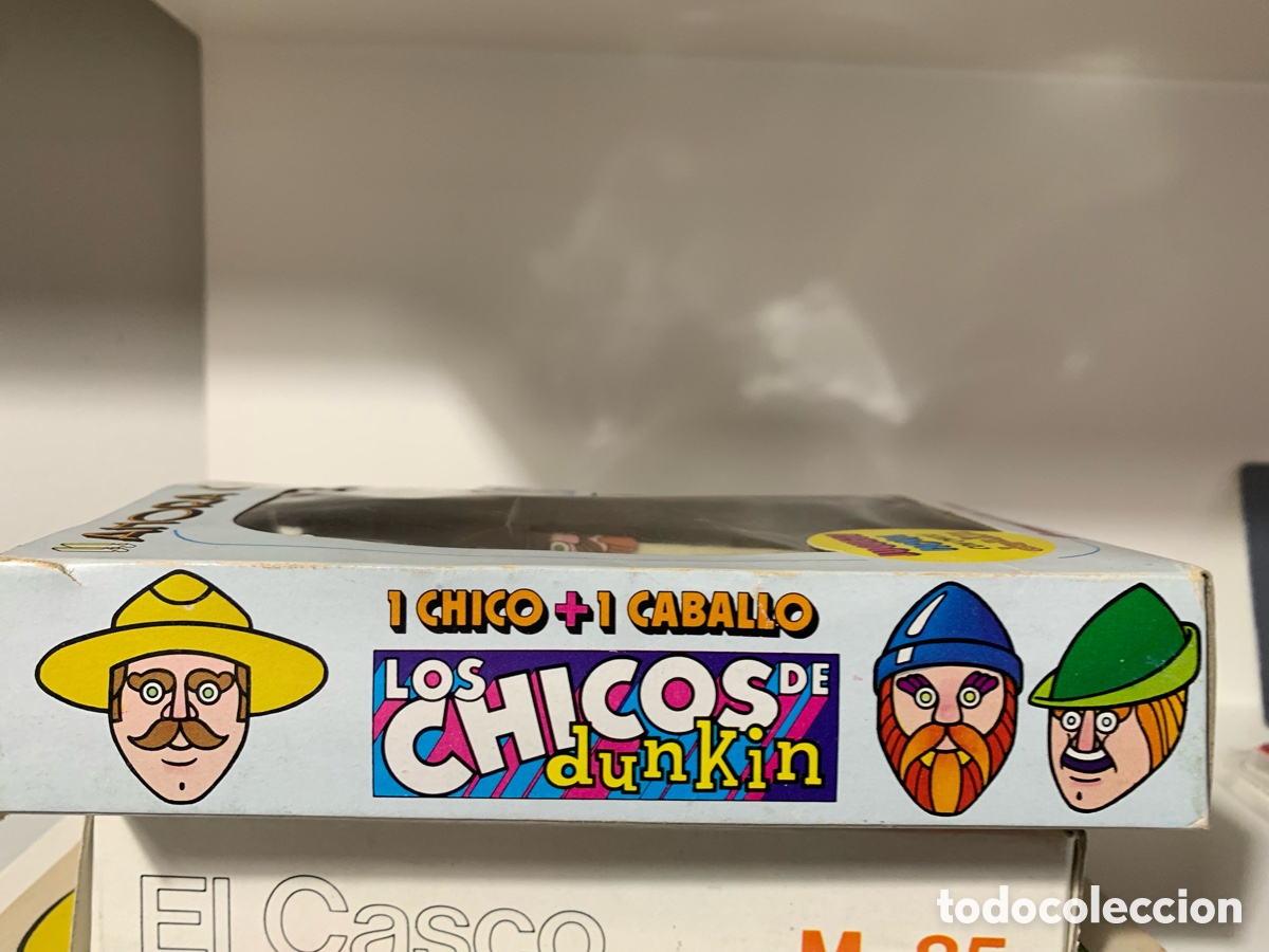 Figuras de acci&oacute;n: LOS CHICOS DE DUNKIN. EXPLORADOR A CABALLO. - Foto 3