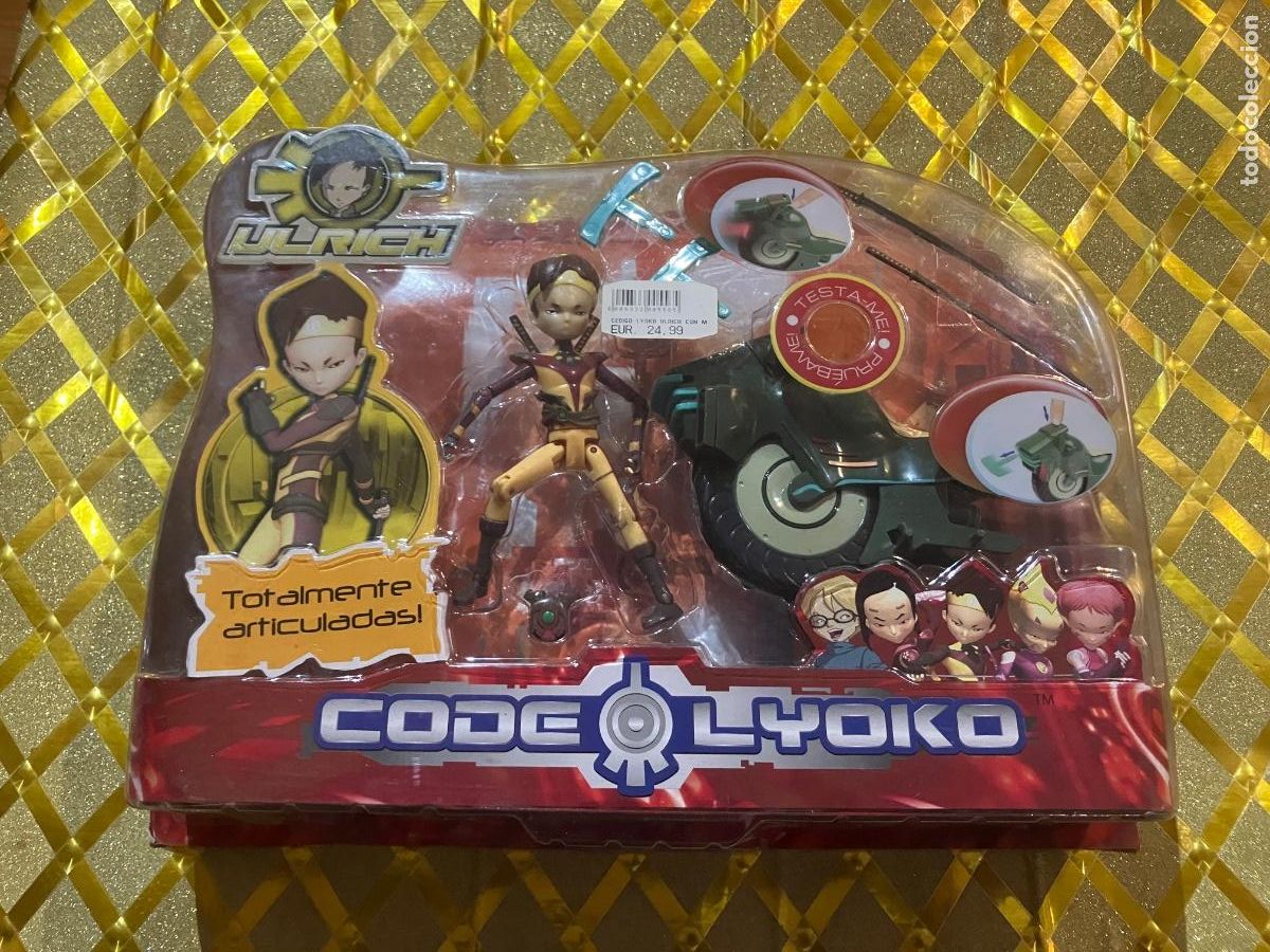 Figuras de acci&oacute;n: JUGUETE DE CODIGO LYOKO CODE LYOKO PERSONAJE ULRICH ! - Foto 1