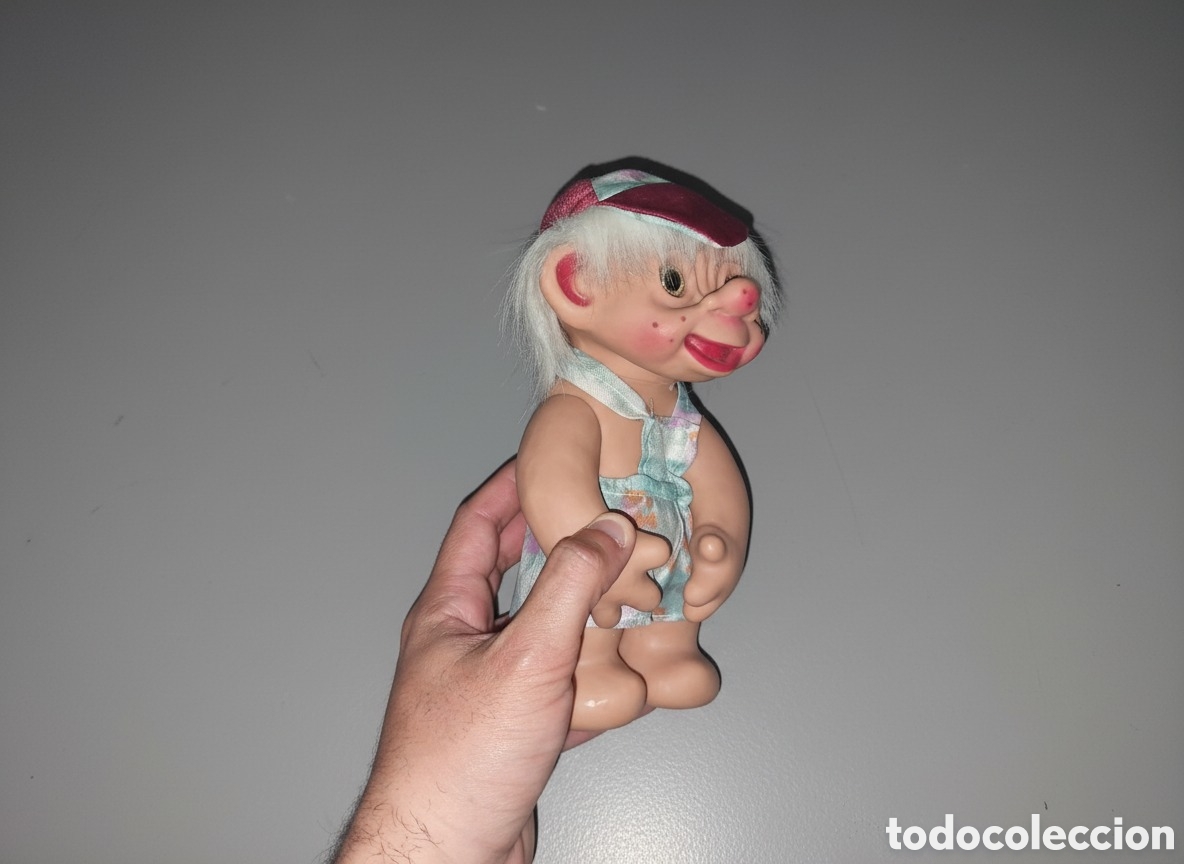 Figuras de acci&oacute;n: Mu&ntilde;eco Troll Vintage - Foto 3