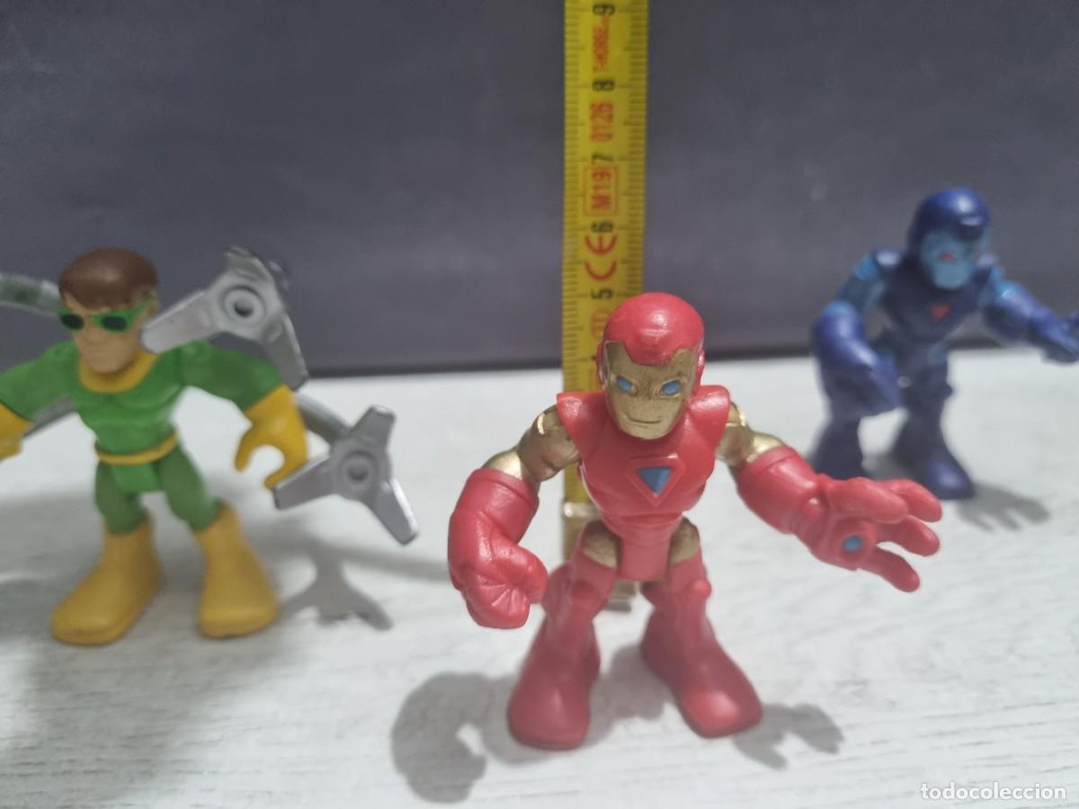 Figuras de acci&oacute;n: Lote de 5 figuras superheroe squar - Foto 3