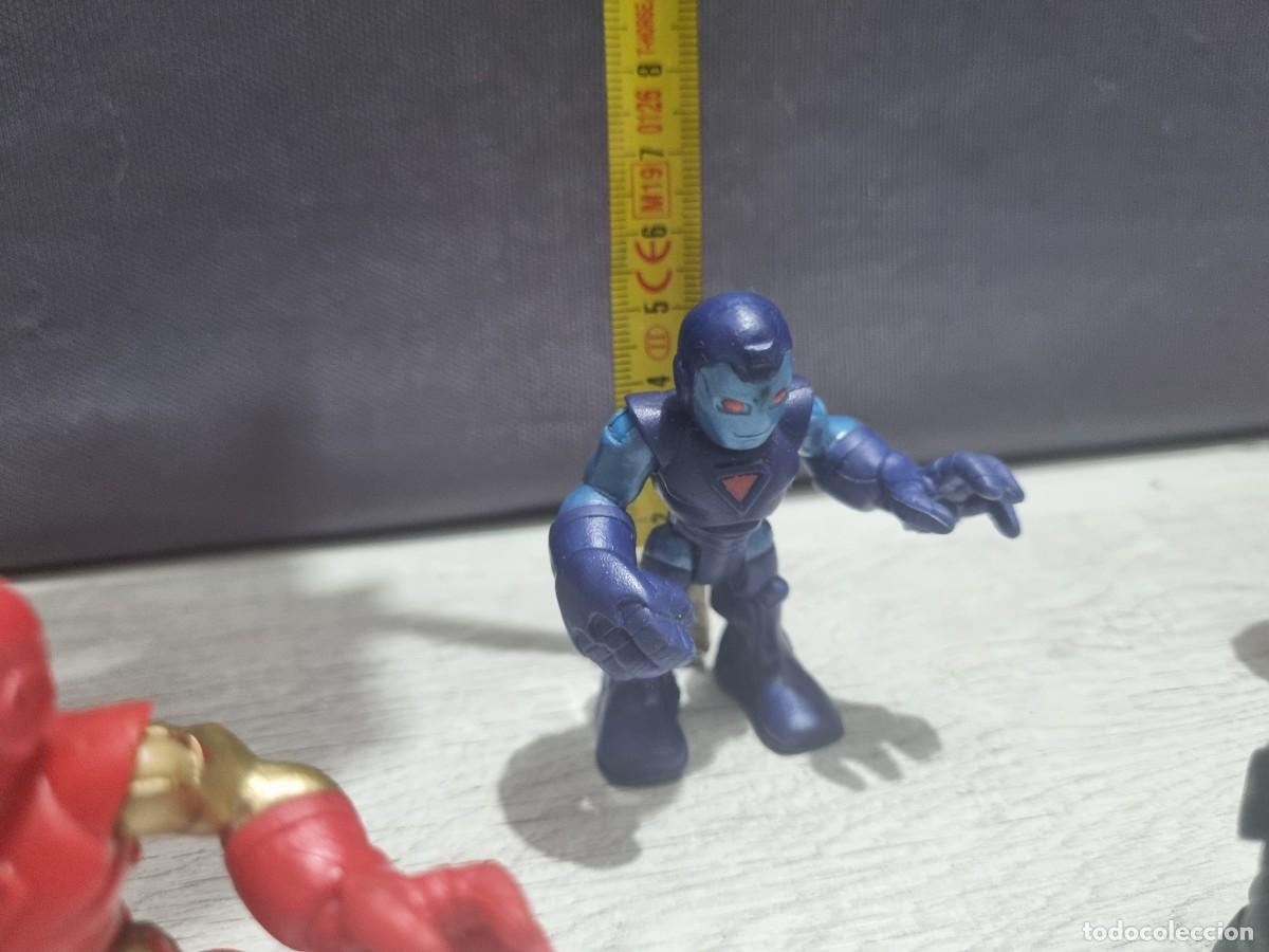 Figuras de acci&oacute;n: Lote de 5 figuras superheroe squar - Foto 4