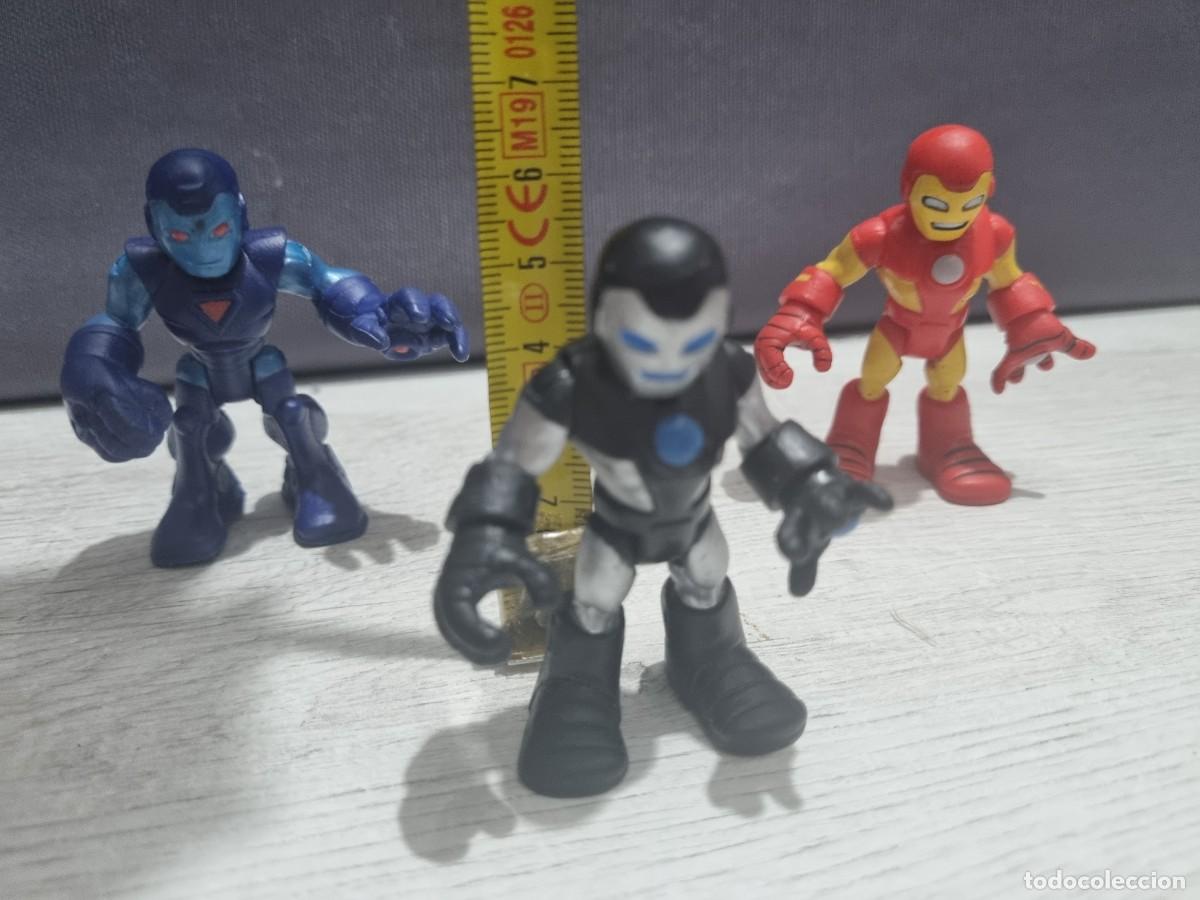 Figuras de acci&oacute;n: Lote de 5 figuras superheroe squar - Foto 5