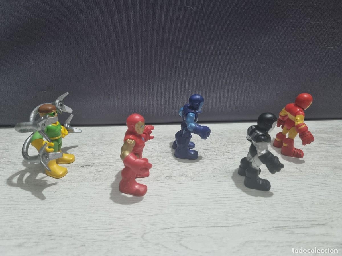 Figuras de acci&oacute;n: Lote de 5 figuras superheroe squar - Foto 12