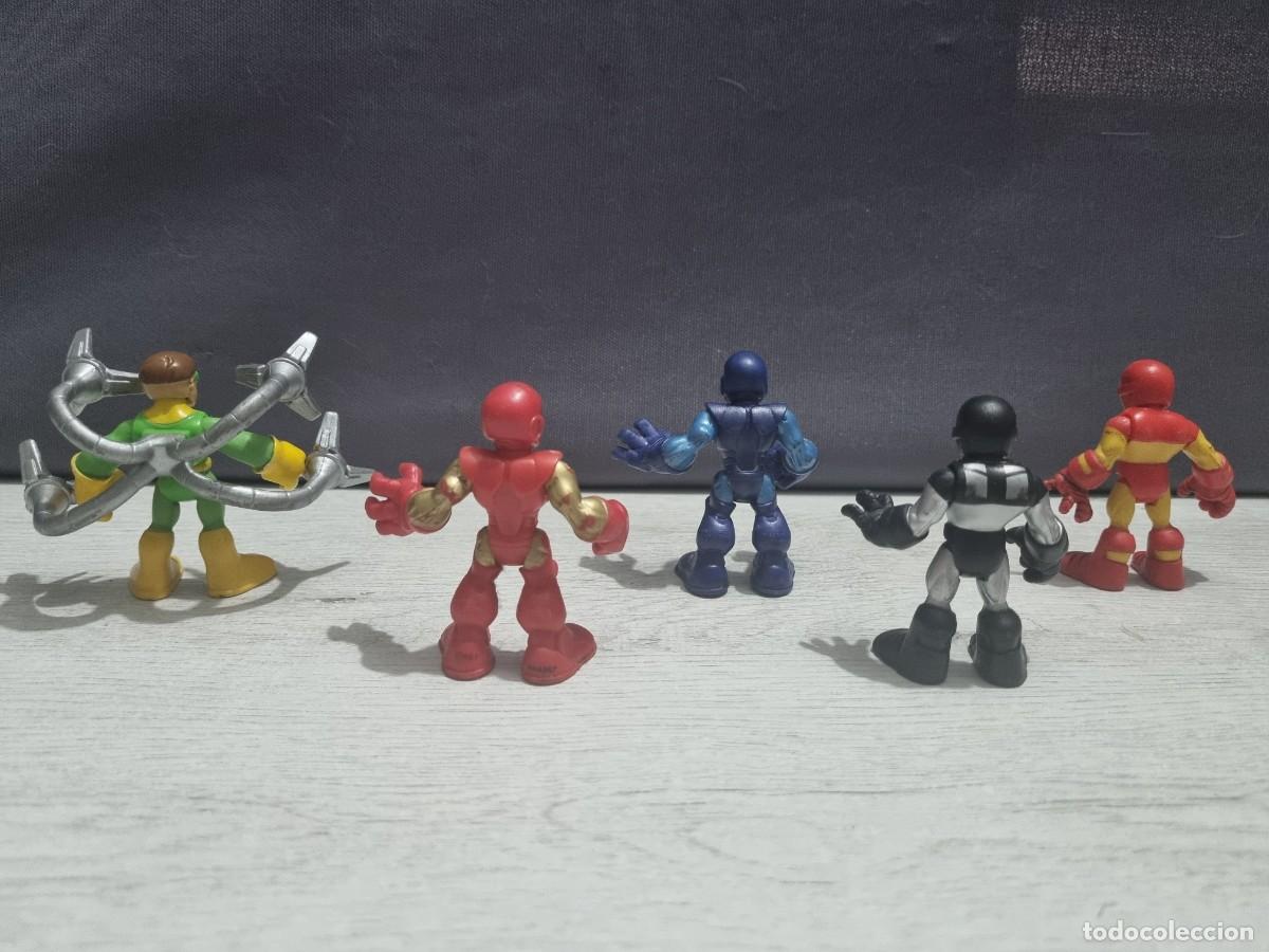 Figuras de acci&oacute;n: Lote de 5 figuras superheroe squar - Foto 13