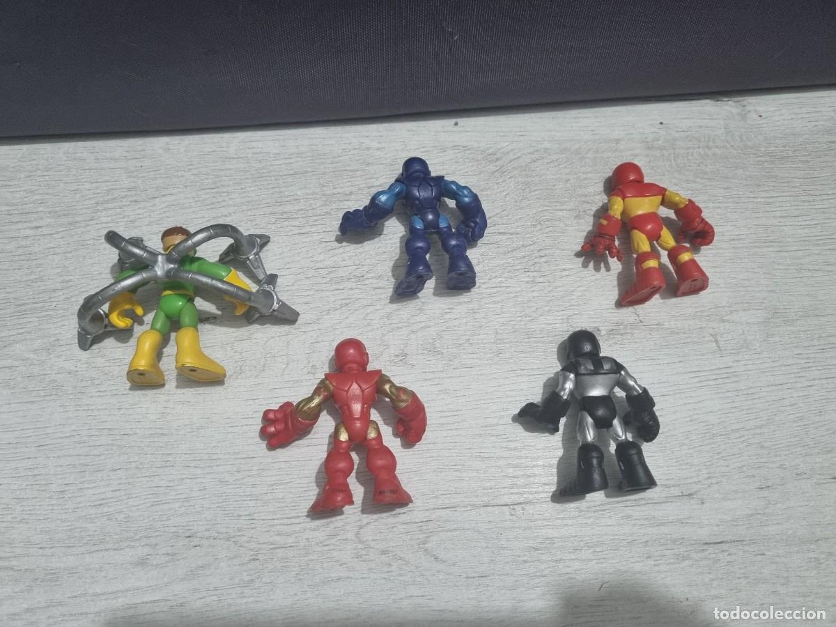 Figuras de acci&oacute;n: Lote de 5 figuras superheroe squar - Foto 18
