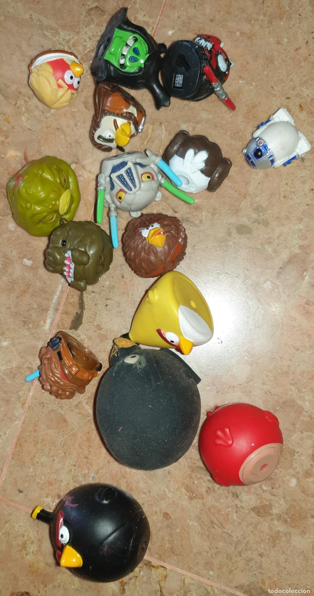 Figuras de acci&oacute;n: LOTE VARIADO 12 FIGURAS ANGRYBIRDS - Foto 1