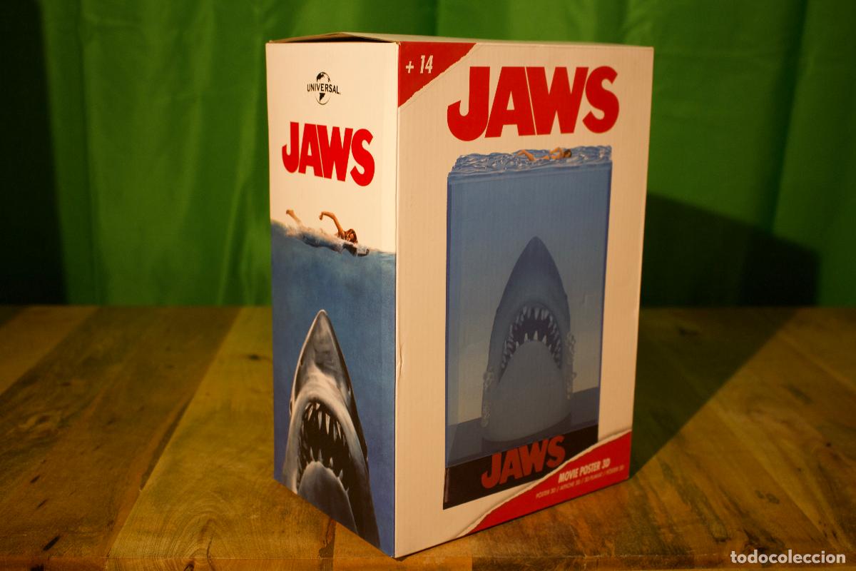 Figuras de acci&oacute;n: JAWS - 3d MOVIE POSTER - Foto 2