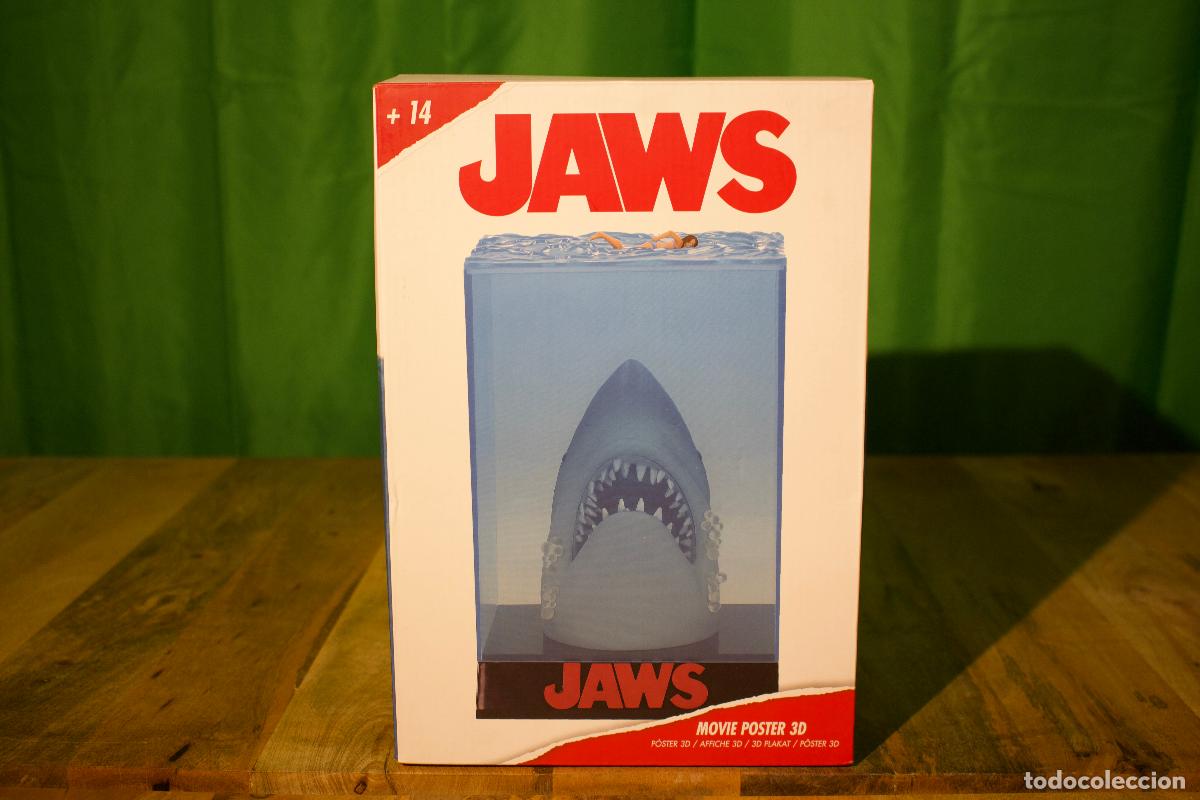 Figuras de acci&oacute;n: JAWS - 3d MOVIE POSTER - Foto 1