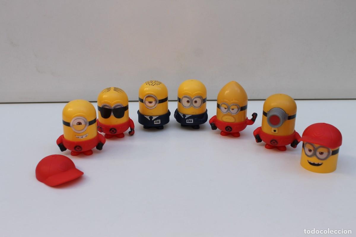 Figuras de acci&oacute;n: LOTE 6 MINIONS DESMONTABLES - Foto 1