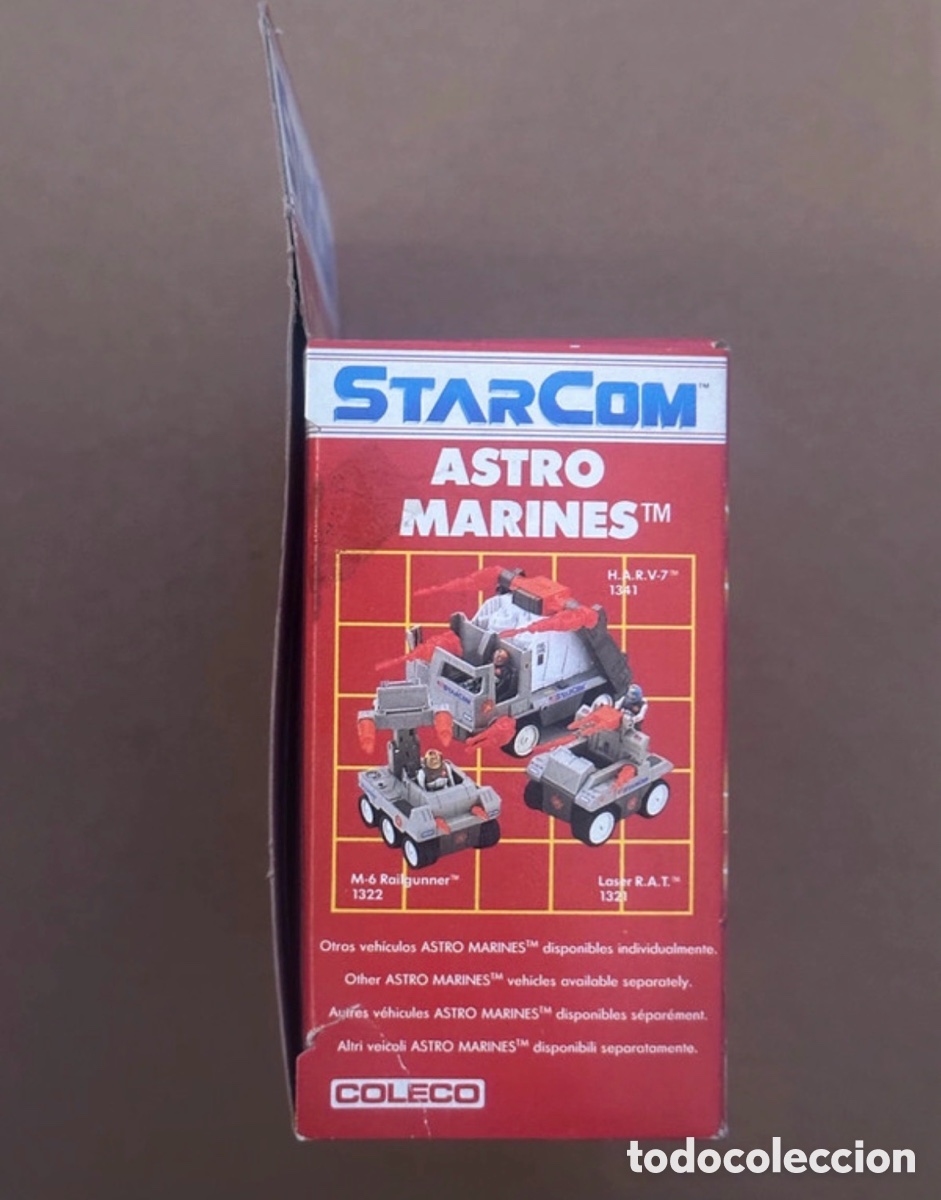Figuras de acci&oacute;n: STARCOM VEH&Iacute;CULO M-6 RAILGUNNER. COLECO - Foto 3