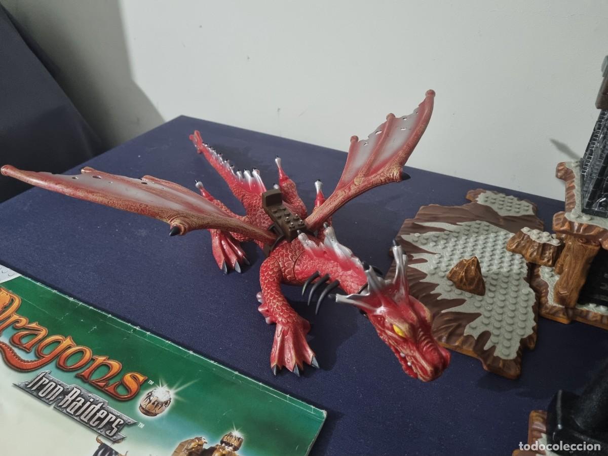 Figuras de acci&oacute;n: Caja mega bloks dragons iron raiders 9650 raiders keep - Foto 5