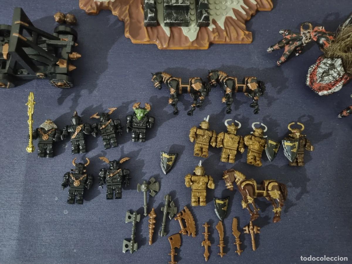 Figuras de acci&oacute;n: Caja mega bloks dragons iron raiders 9650 raiders keep - Foto 8
