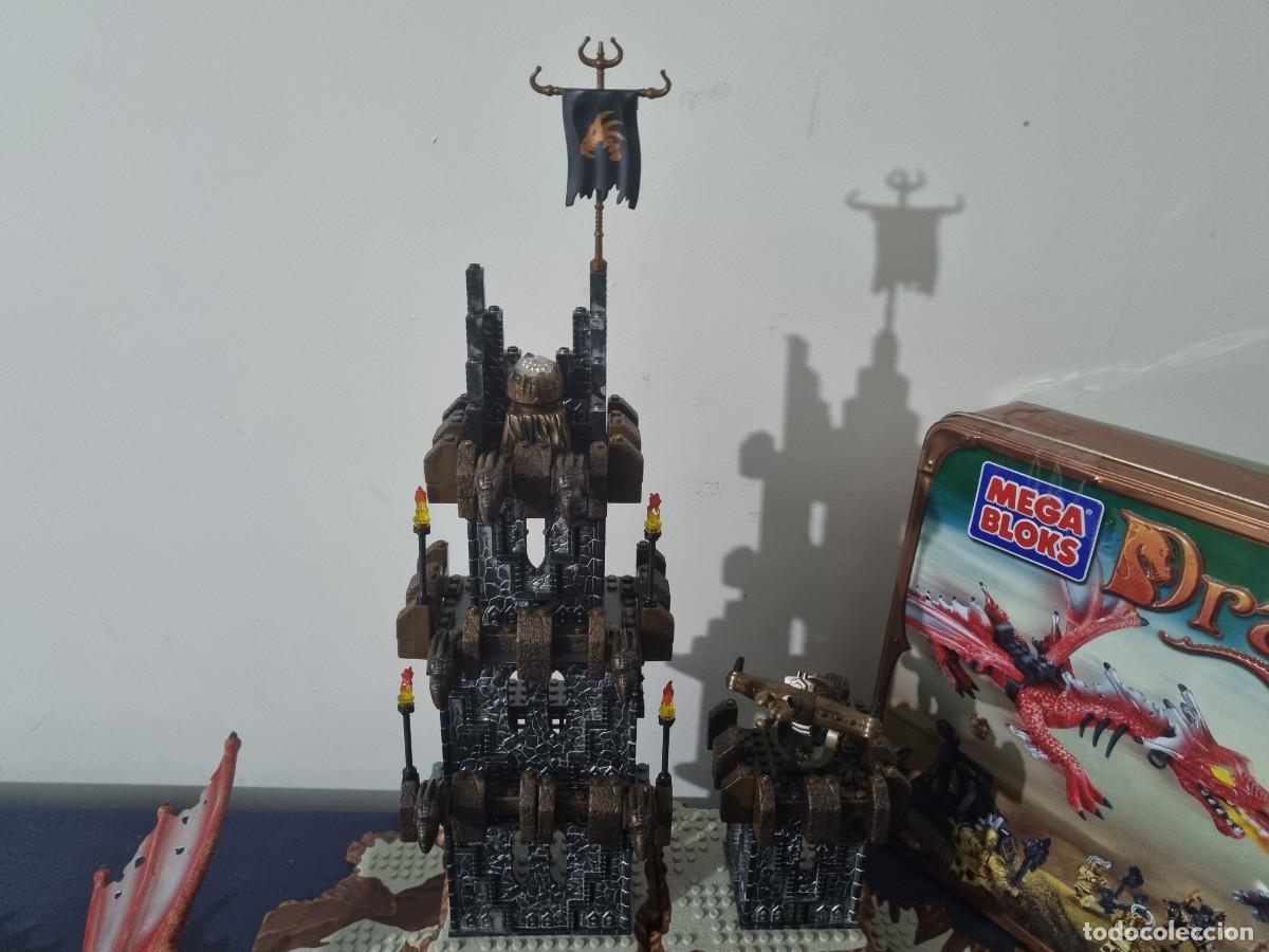 Figuras de acci&oacute;n: Caja mega bloks dragons iron raiders 9650 raiders keep - Foto 12