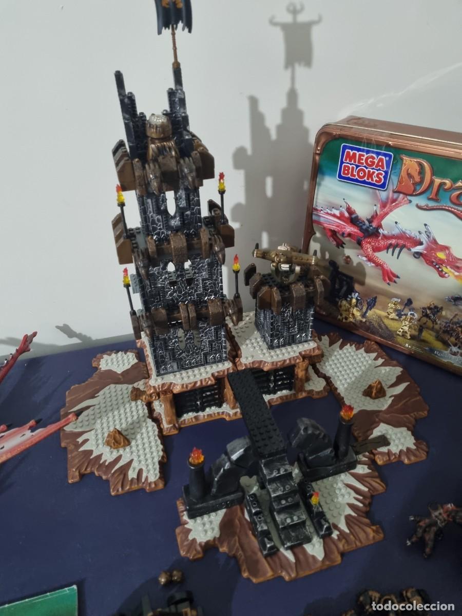 Figuras de acci&oacute;n: Caja mega bloks dragons iron raiders 9650 raiders keep - Foto 18