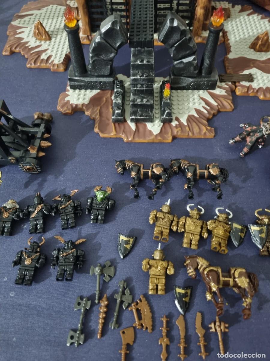 Figuras de acci&oacute;n: Caja mega bloks dragons iron raiders 9650 raiders keep - Foto 20