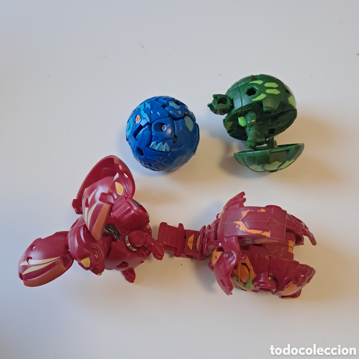 Figuras de acci&oacute;n: Lote 4 bolas bakugan - Foto 7