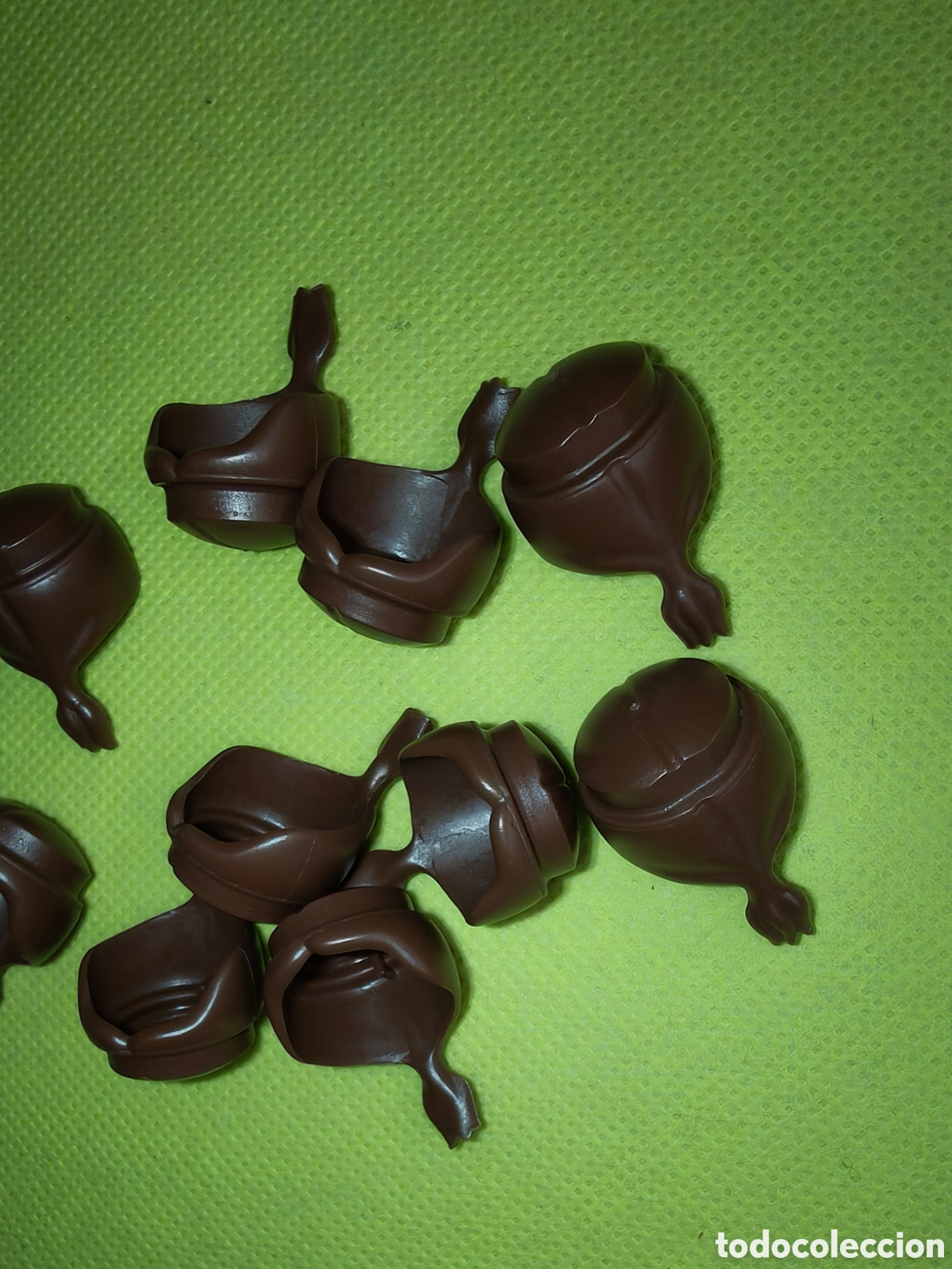 Figuras de acci&oacute;n: Lote coletas marrones Playmobil - Foto 2