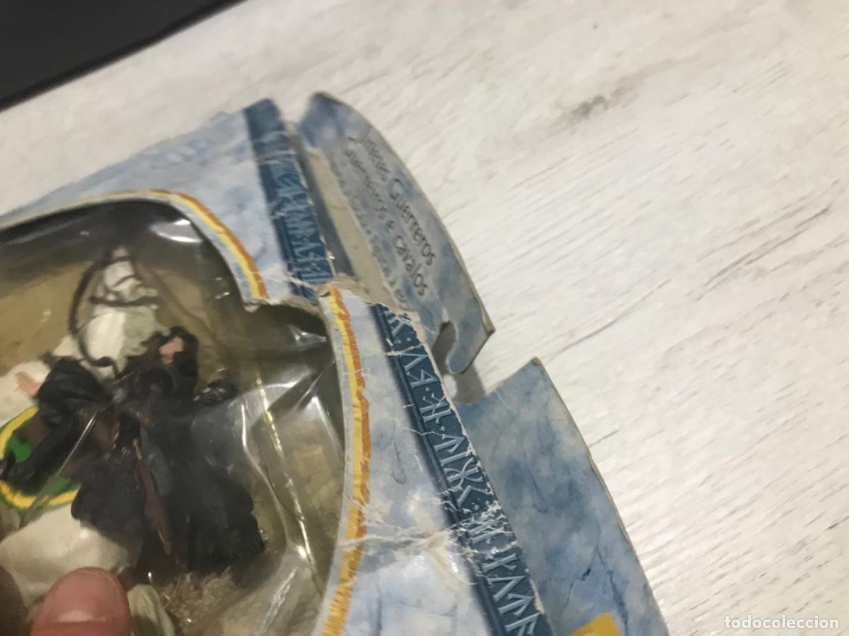 Figuras de acci&oacute;n: Bl&iacute;ster del se&ntilde;or de los anillos Eowy y Merry a caballo - Foto 18