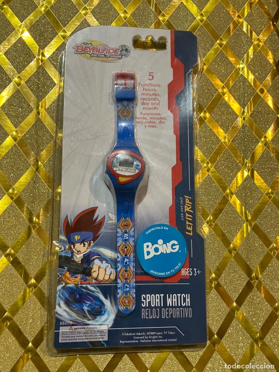 Figuras de acci&oacute;n: RELOJ DE BEYBLADE METAL MASTERS ! - Foto 1