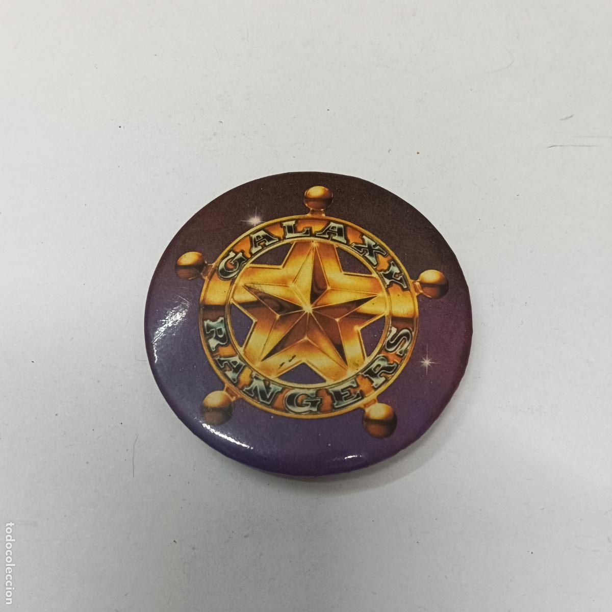 Action Figures: GALAXY RANGERS Merchandise Chapa Serie de TV. 1986 Dibujos animados.