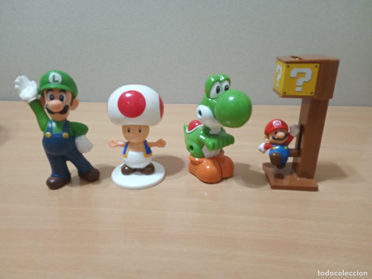 Action Figures: LOTE &rdquo;D&rdquo; DE 4 FIGURAS DE PERSONAJES DE MARIO BROSS