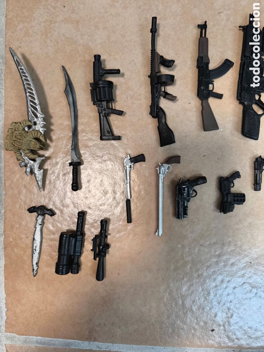 Figuras de acci&oacute;n: LOTE ARMAS TIPO GEYPERMAN, BIY GIM, ETC - Foto 5