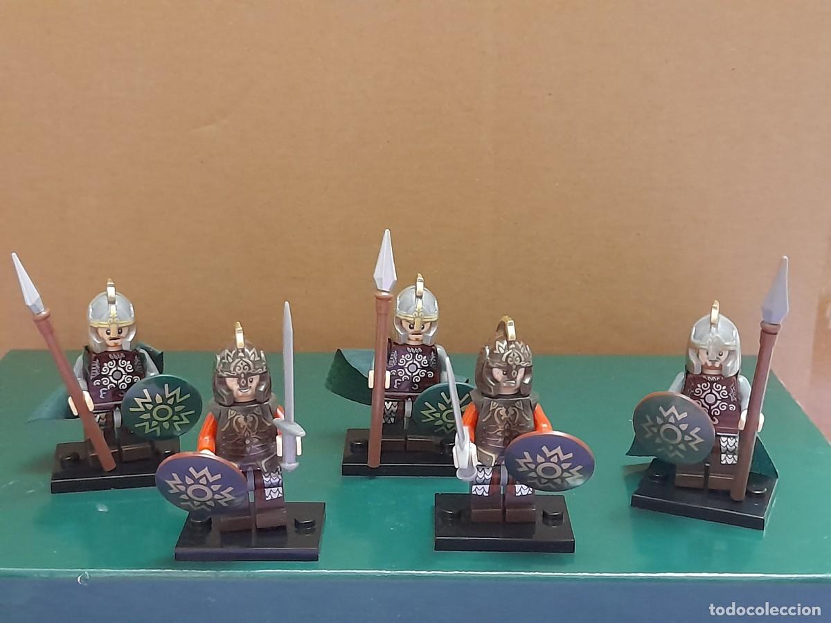 Figuras de acci&oacute;n: Mini figuras del Se&ntilde;or de los anillos, caballeros - Foto 2