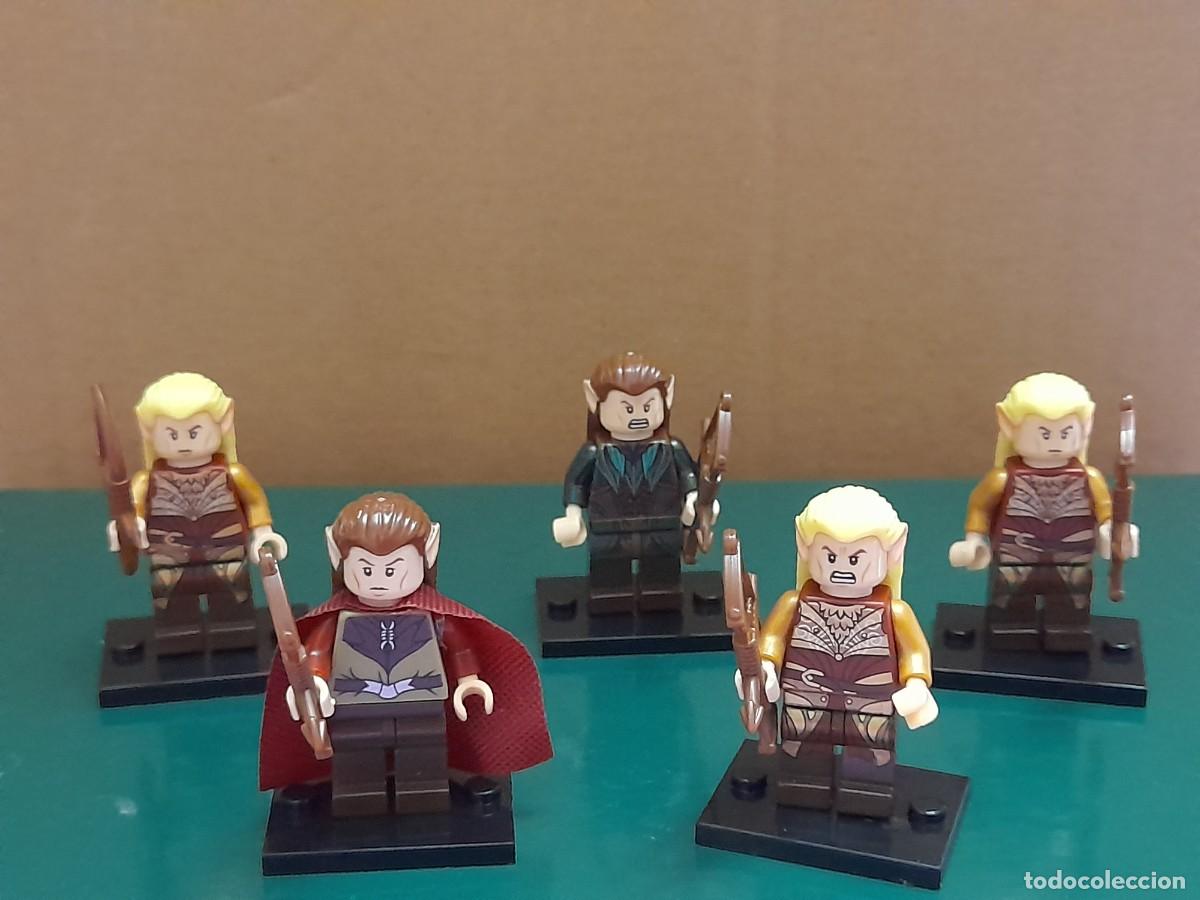 Figuras de acci&oacute;n: Mini figuras del Se&ntilde;or de los anillos, elfos - Foto 2