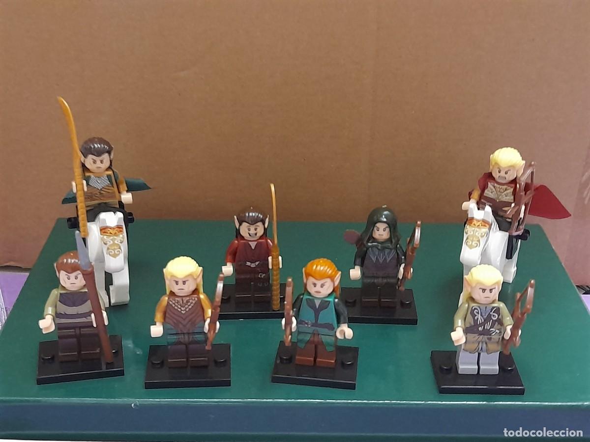 Figuras de acci&oacute;n: Mini figuras del Se&ntilde;or de los anillos, elfos - Foto 1