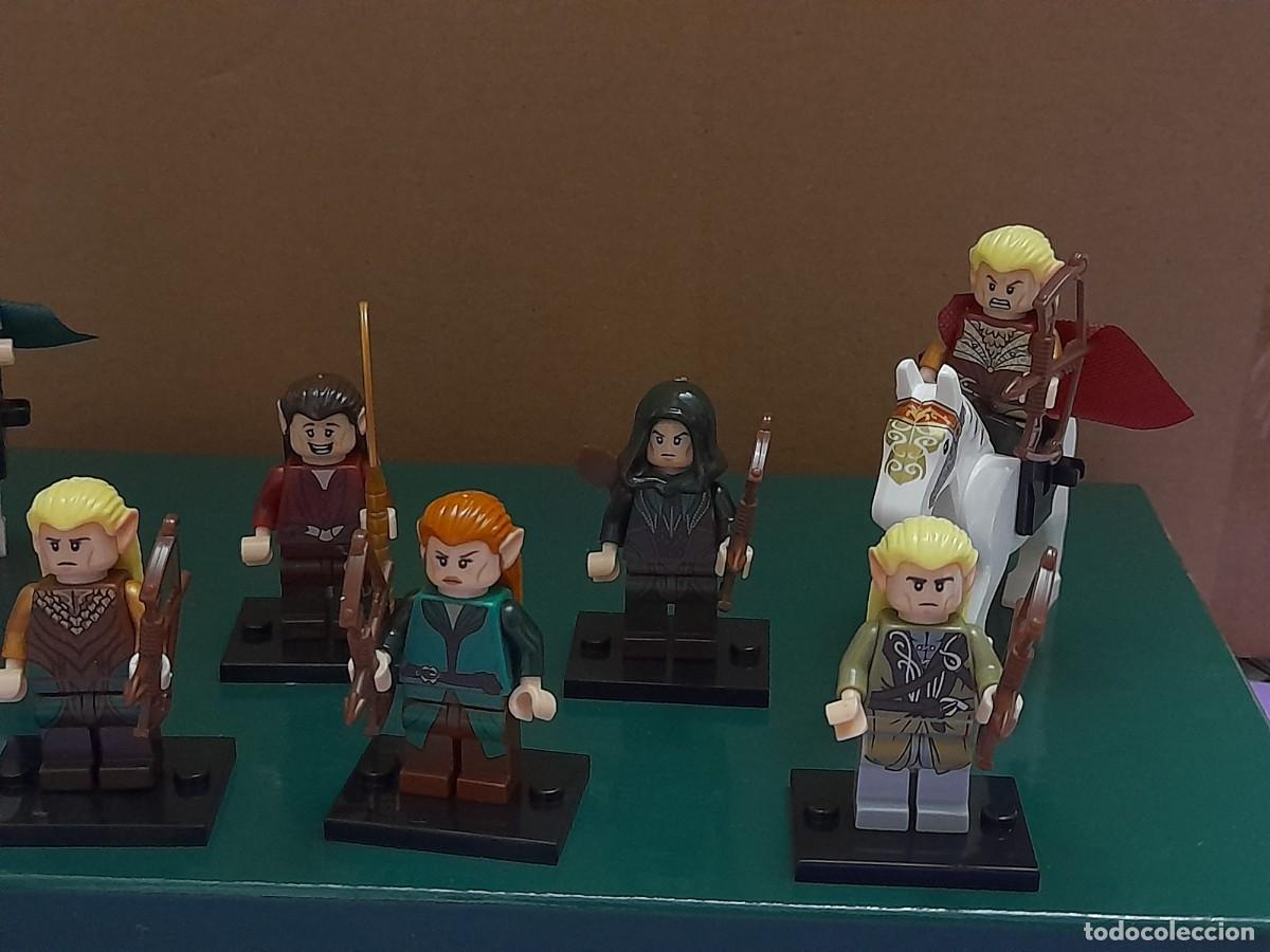 Figuras de acci&oacute;n: Mini figuras del Se&ntilde;or de los anillos, elfos - Foto 3