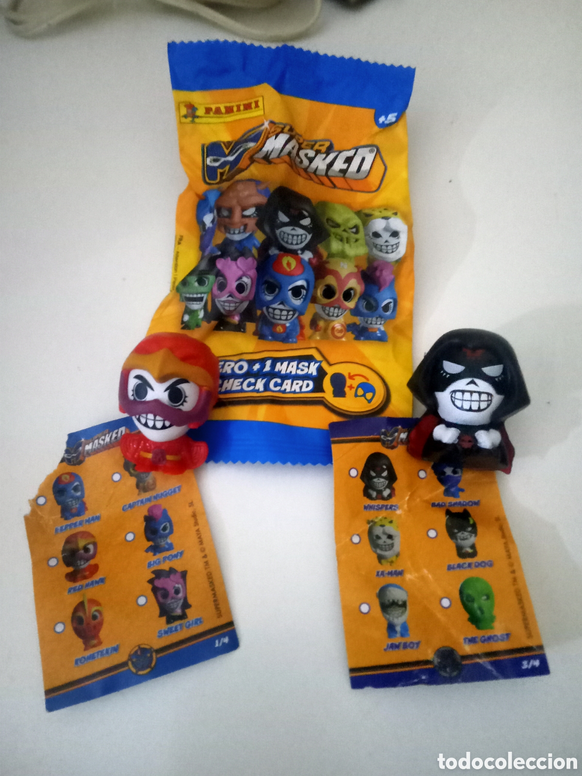 Figuras de acci&oacute;n: 3 figuras &rdquo;super masked&rdquo; - Panini - Foto 1